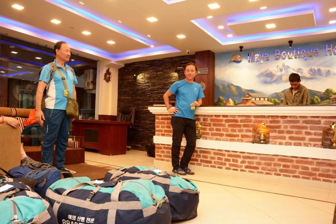 Maya Boutique Hotel Kathmandu Buitenkant foto