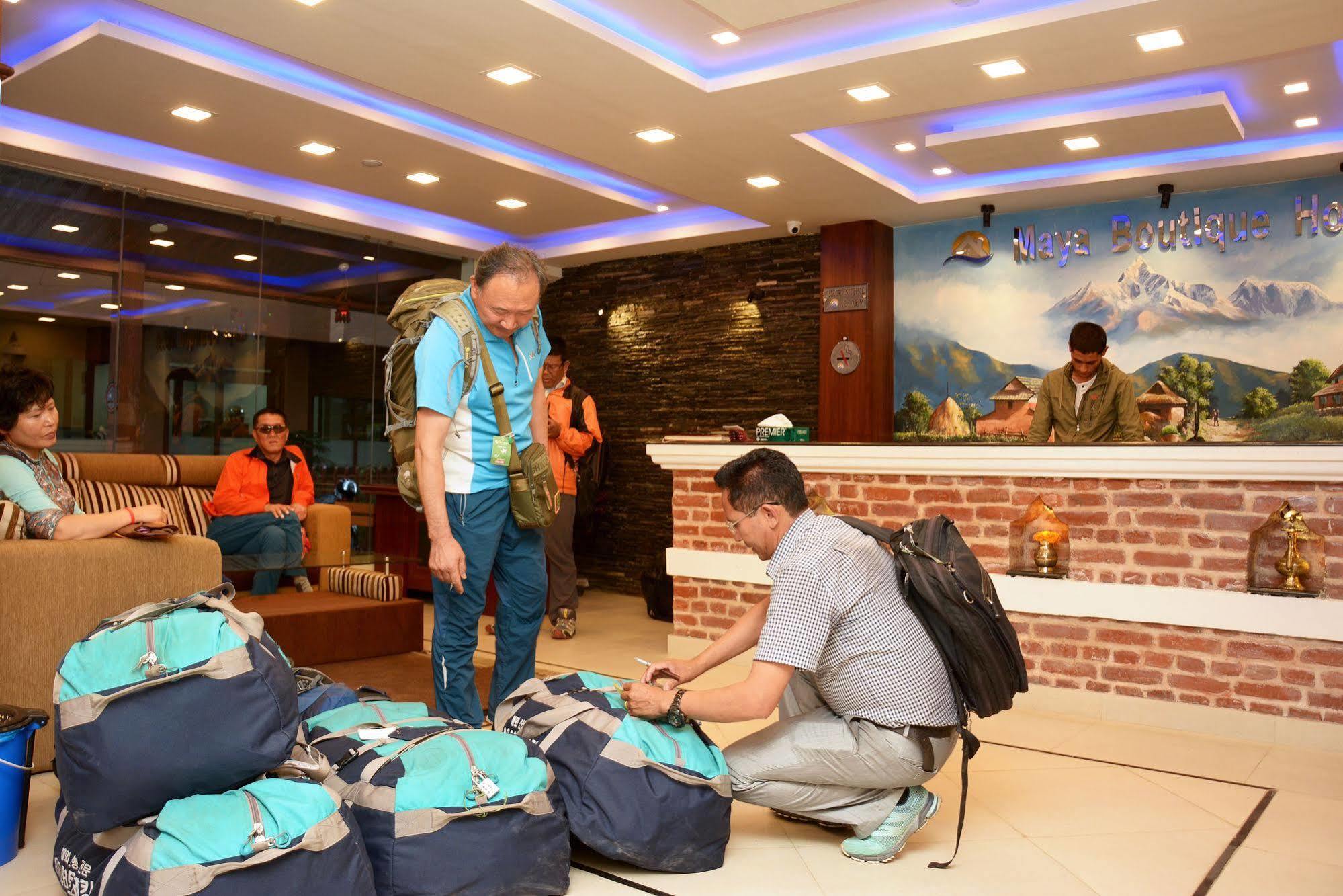 Maya Boutique Hotel Kathmandu Buitenkant foto