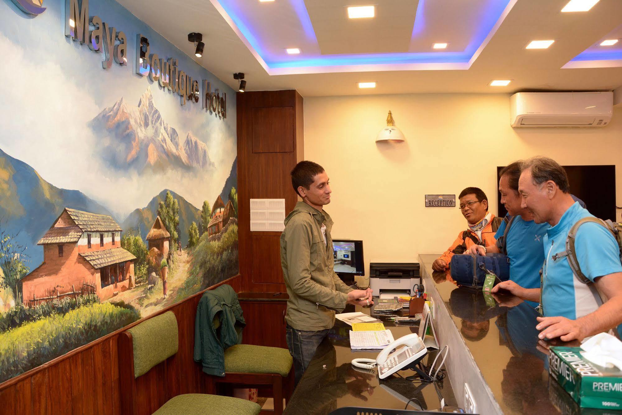 Maya Boutique Hotel Kathmandu Buitenkant foto