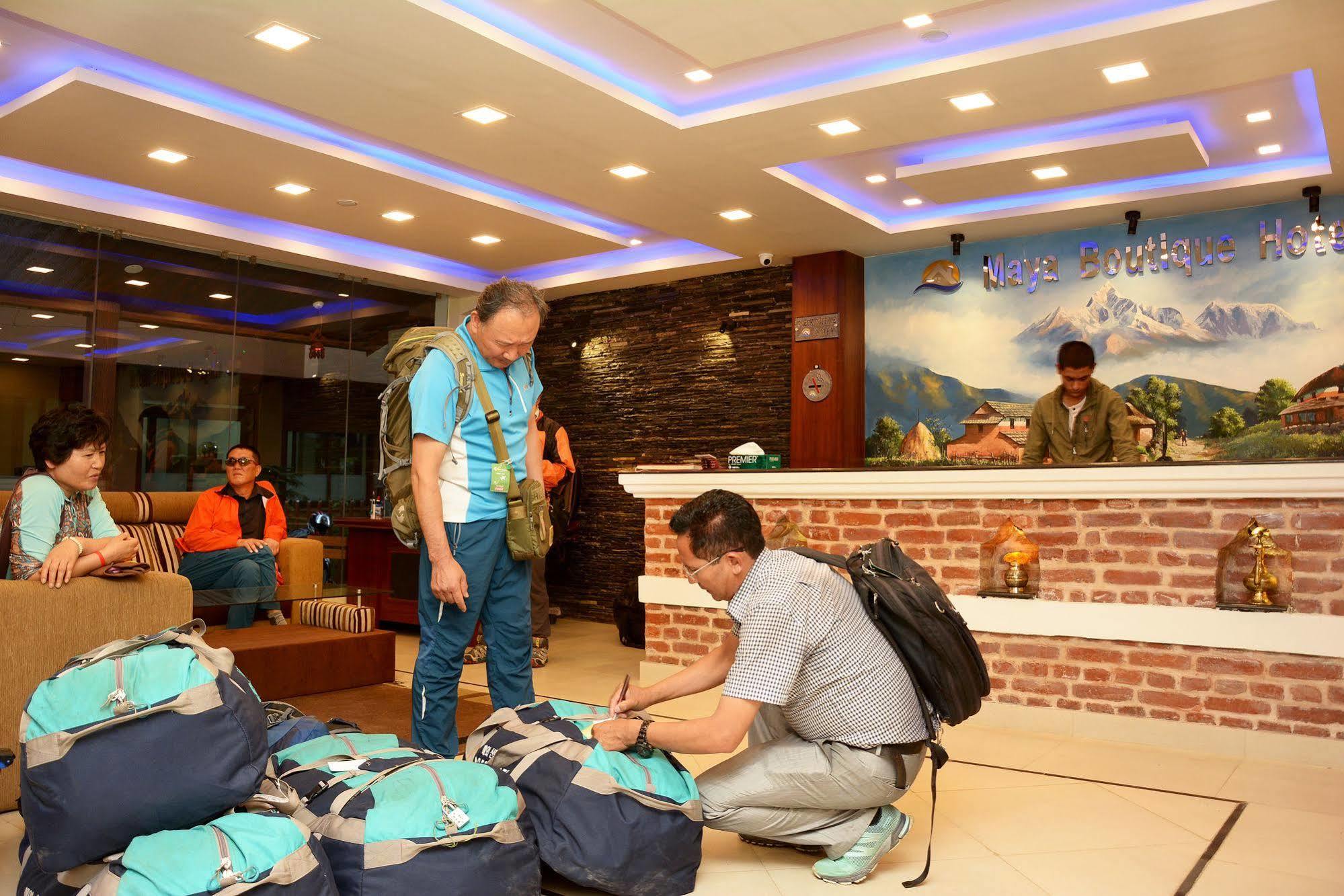 Maya Boutique Hotel Kathmandu Buitenkant foto