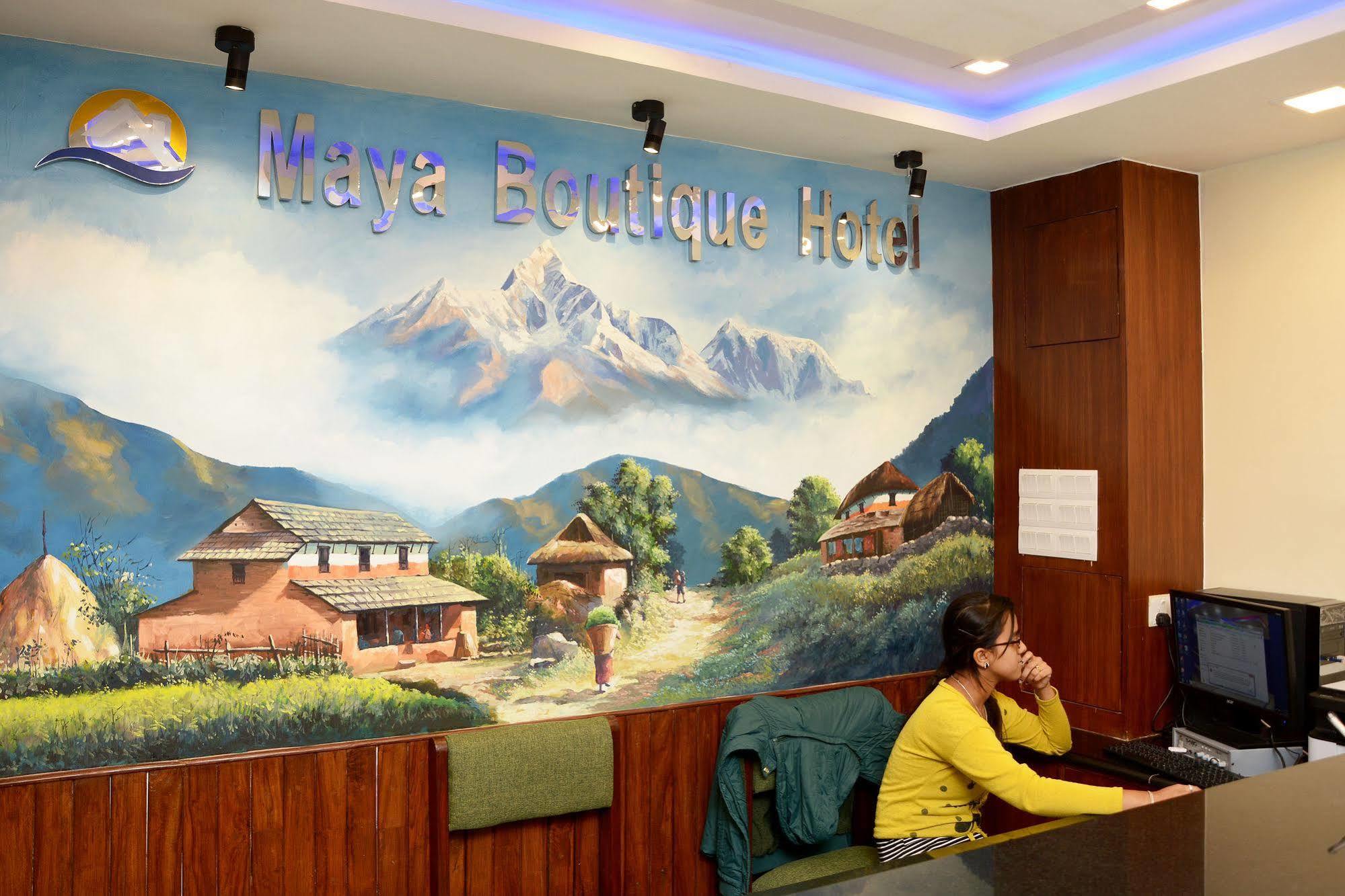 Maya Boutique Hotel Kathmandu Buitenkant foto